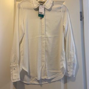 NWT H&M collar shirt XS